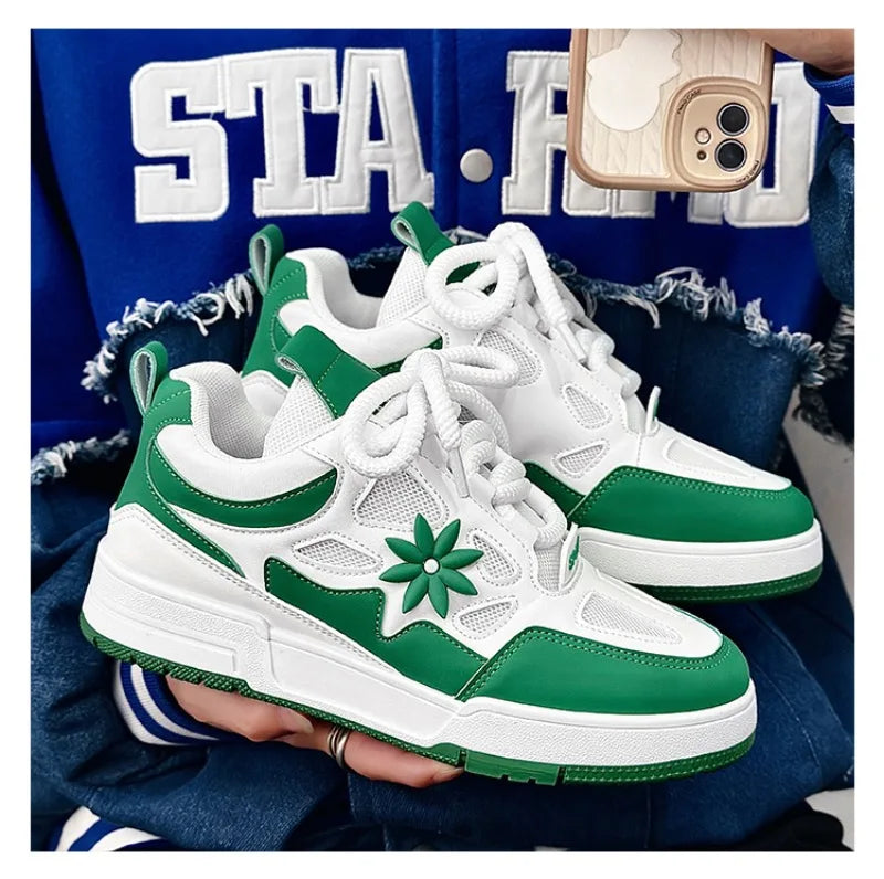 Men's Sneakers Luxury Leather Casual Shoes 2025 Fashion Skateboard Shoes for Men Daily Training Shoes Tenis Masculino - Sun Studio