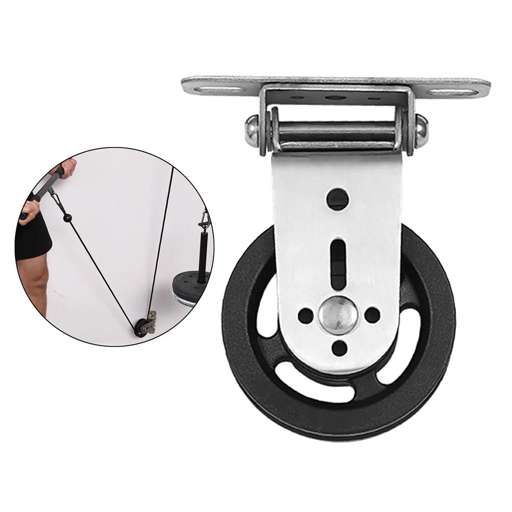 Gym Pulley Silent Nylon Gym Cable Pulley Wheel Diameter 88mm - Sun Studio