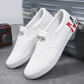 2023 New Canvas Shoes Men Summer Classic Loafers Men Casual Shoes Breathable Lazy Walking Flat Men Shoes Sneakers Plus Size 47 - Sun Studio