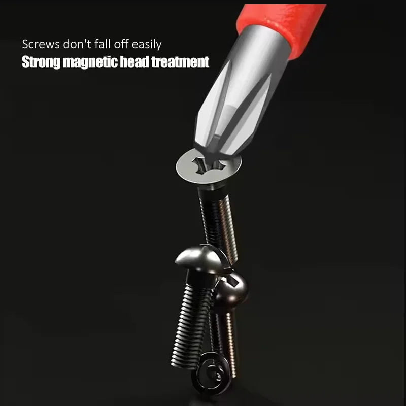 LAOA 1pc Insulated Precision Screwdriver SL1.0-3.0 aCross Small Size Screwdriver to Remove Watches Cell Phone NotebookT5-T10 - Sun Studio