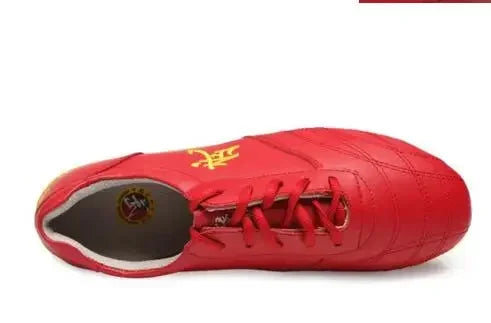 Men Woman Genuine Leather Wushu Tai Chi Kungfu Glamorous Shoe Routine Martial Arts Shoes Professional Competition Shoes big 46 - Sun Studio