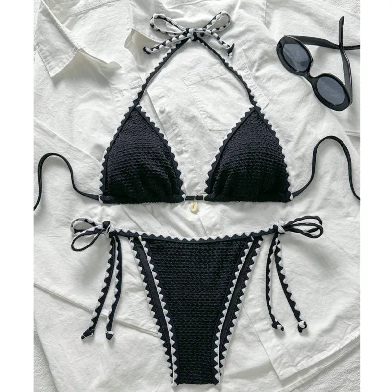 Summer Sexy Bikinis 2026 Women Swimwear Female Swimsuit For Swim Wear Bathing Suits Brazilian Bikini Set Beachwear Pool Bather - Sun Studio