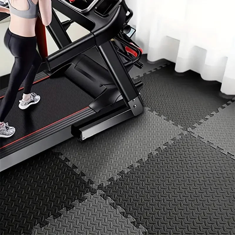 8/16 Pcs Foam Fitness Non Slip Yoga Mat Fitness Floor Tile Protection Pad Fitness Equipment Mat Suitable for Indoor Fitness - Sun Studio
