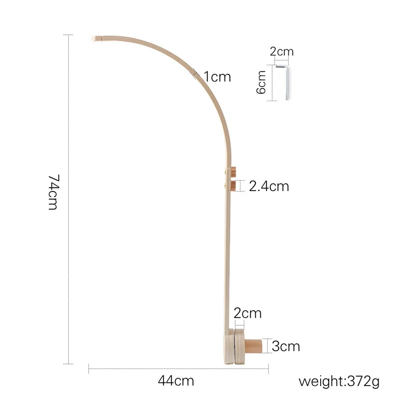 Foldable Baby Play Gym,0 Months Wooden Infant Activity Gym Hanging Toys Tool-Free Assembly Gym,Great for Newborn Development - Sun Studio