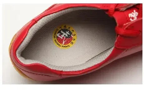 Men Woman Genuine Leather Wushu Tai Chi Kungfu Glamorous Shoe Routine Martial Arts Shoes Professional Competition Shoes big 46 - Sun Studio