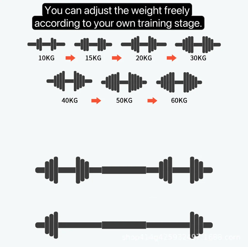 10kg 15kg 20kg 30kg Gym Home Weightlifting Dumbbells with Box Painted Black Painted Cast Iron Dumbbells Barbell Set. - Sun Studio
