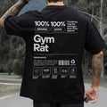 Gym 2025 T-shirt, Men's and Women's Gym Training T-shirt, Dumbbell T-shirt, Cool Gym T-shirt, Cotton Comfortable Fashion Top - Sun Studio