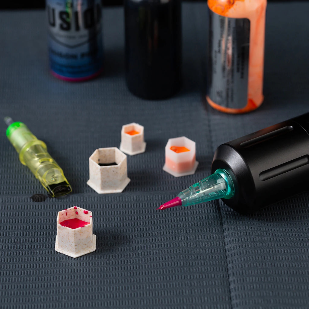20pcs EZ Cartridge Tattoo Needles Permanent Makeup Tattoo Cartridge Needle  Eyebrow Eyeliner for Rotary Tattoo Pen - Sun Studio