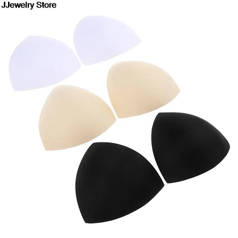 Swimsuit Padding Inserts Foam Triangle Sponge Pads Chest Cups Breast Bra Bikini Inserts Chest Pad Women Clothes Accessories - Sun Studio