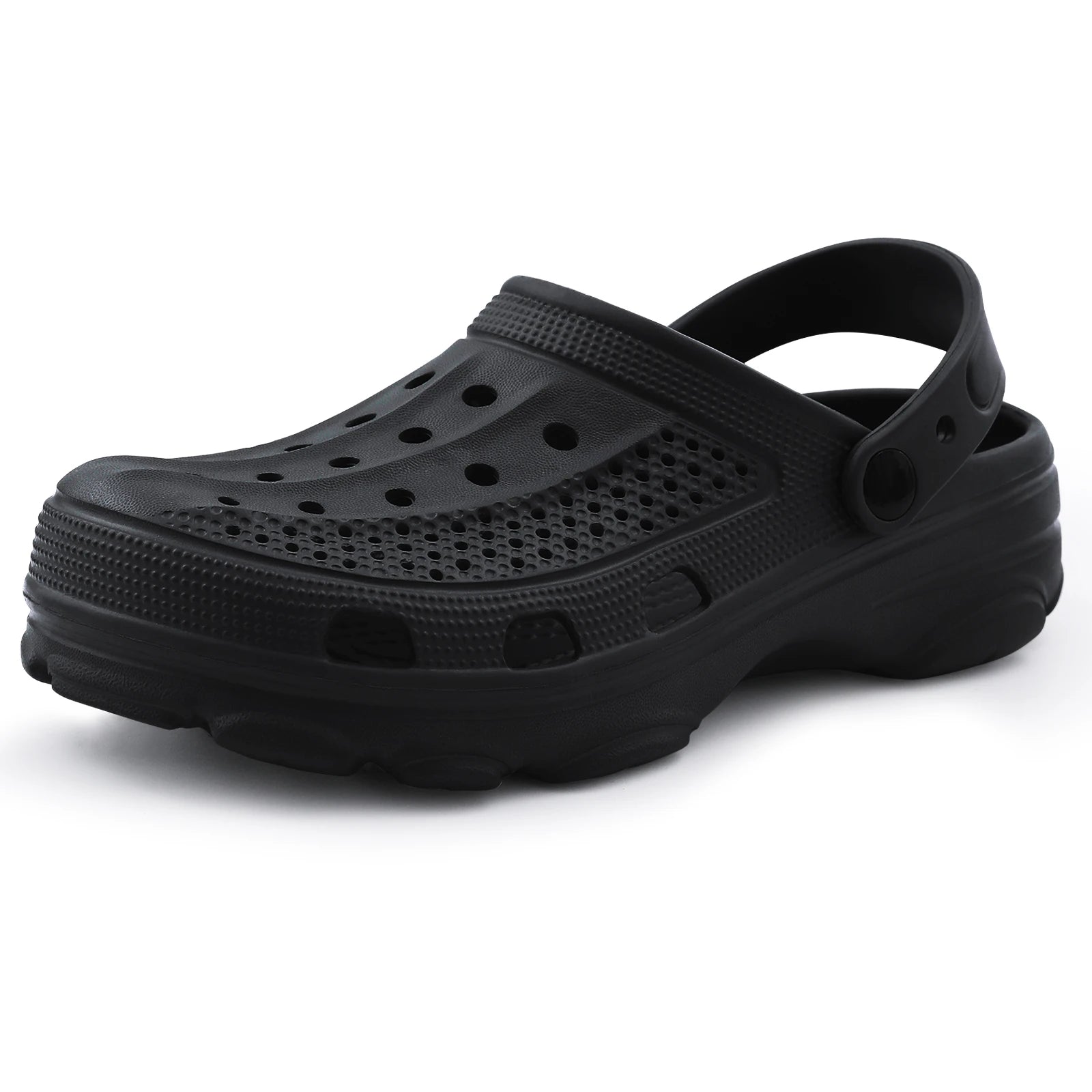 Eyriphy Men Slippers Garden Shoes Breathable Hole Slippers Outdoor Fishing Shoes Non-Slips Kitchen Slippers EVA Sole Men Sandals - Sun Studio