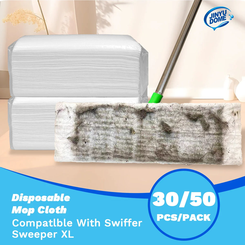 XL Electrostatic Dust Mop Cloth 9.84x17.7inch - 30/50pcs Thick Disposable Dry Sweeping Duster Mop Cloths for Hair,Dust,Pet Fur - Sun Studio