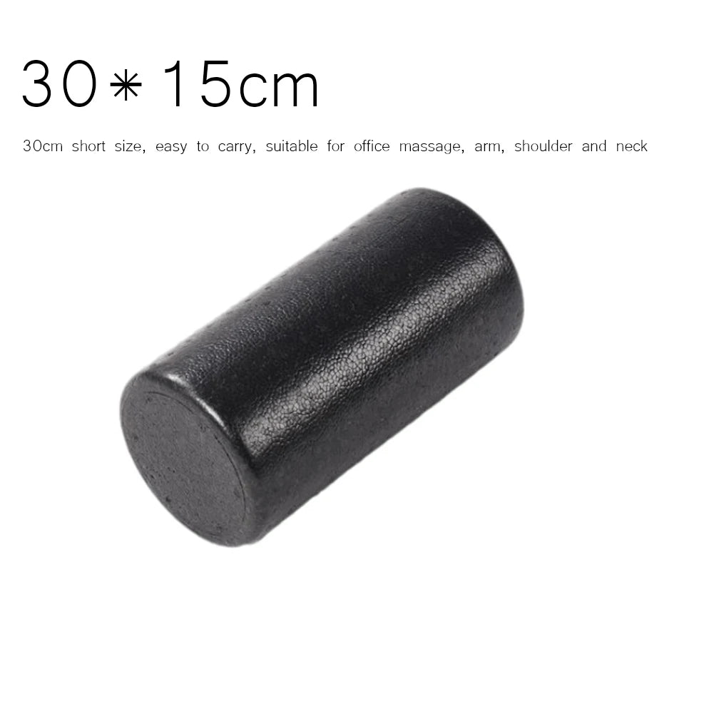 Yoga Pilates Foam Roller 30/45cm Massage Roller Body Exercise Training Gym Back Roller Fitness Equipment Muscle Massage Roller - Sun Studio
