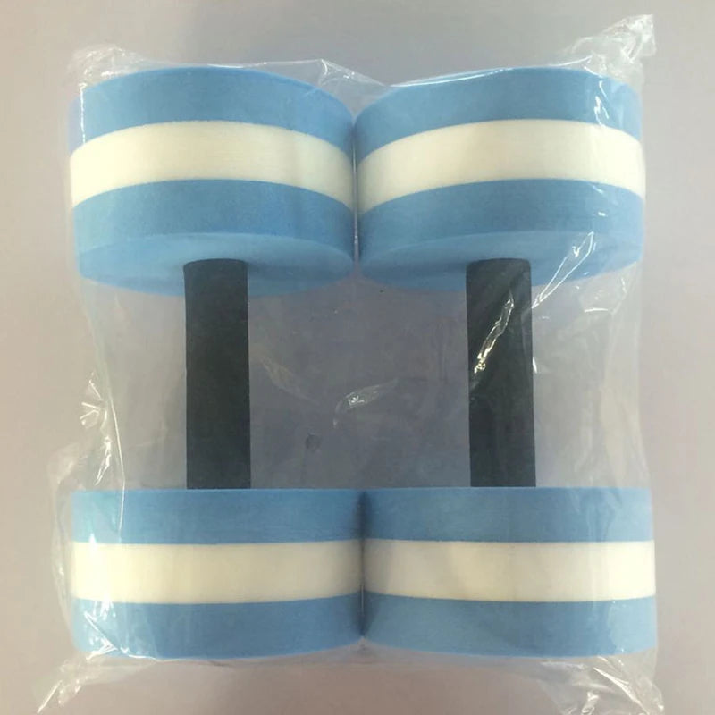 Floating Swim Gym Dumbbell Water Weight Aerobics Fitness Pool Water Swimming Aqua Exercise Barbell EVA Foam Aquatics Dumbbell - Sun Studio