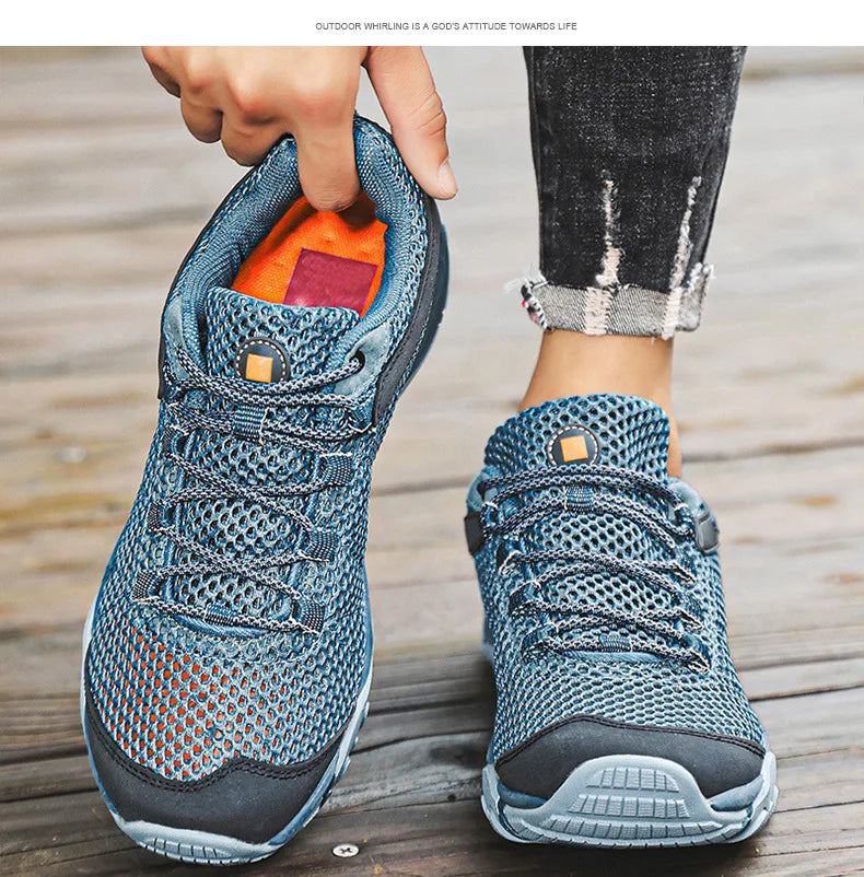 Paul 2026 New 571 Water Shoes Men's Casual Shoes Single Lace Youth Hollow Mesh Shoes Breathable Comfortable Fashionable - Sun Studio
