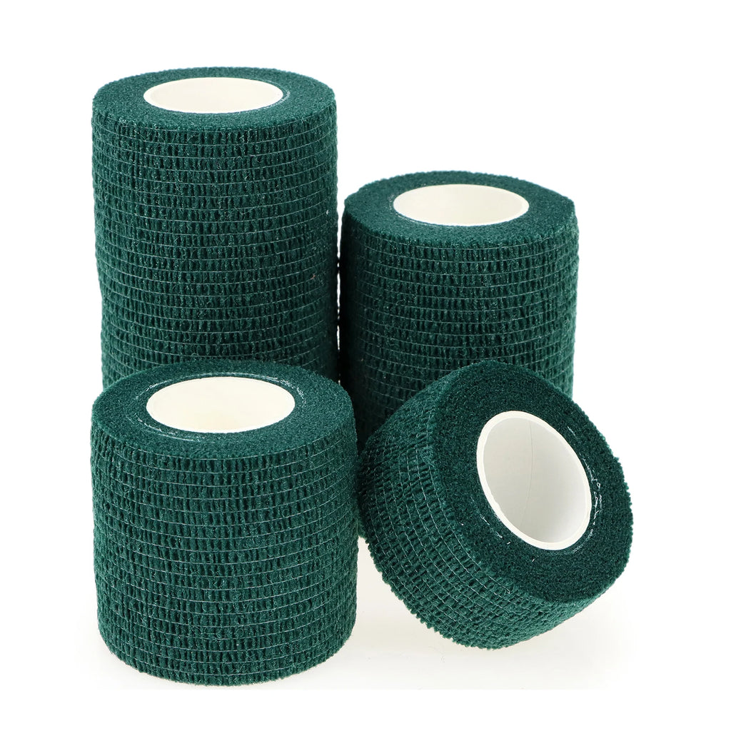 24 Pieces Elastic Bandage Tapes Athletic Tape Elastoplast Sports Recovery Strapping Gym Waterproof Muscle Relief Finger Ankle - Sun Studio