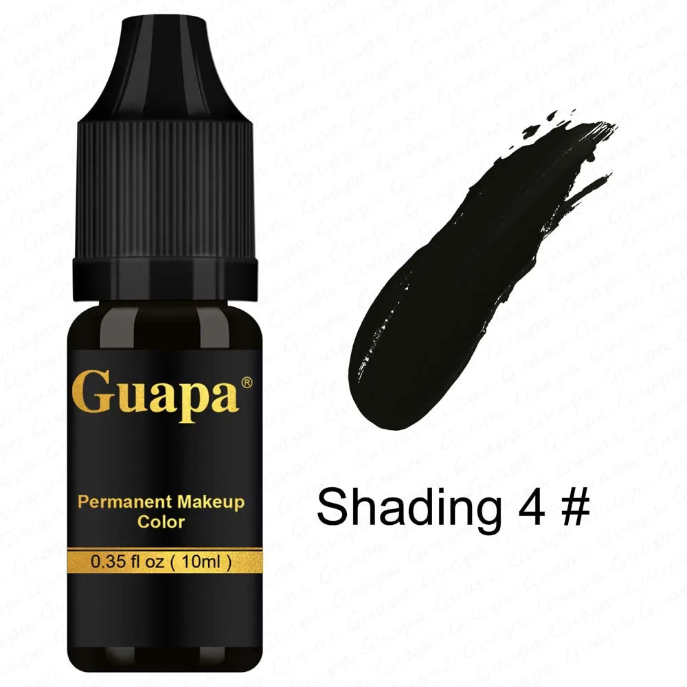 10ML Tattoo Ink Micro pigment Lip Eyebrow Permanent Makeup Pigment Tattoo Supplies for Tattoo Eyebrow Eyeliner Lip