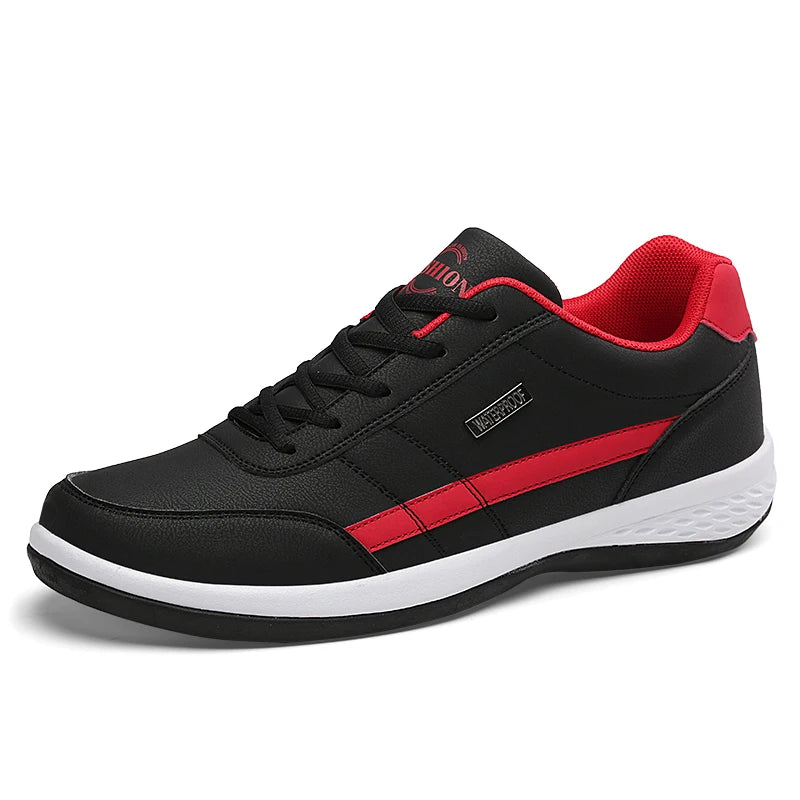 Leather Men Shoes Sneakers Trend Casual Shoe Comfortable Breathable Leisure Male Sneakers Non-slip Footwear Men Sports Shoes - Sun Studio