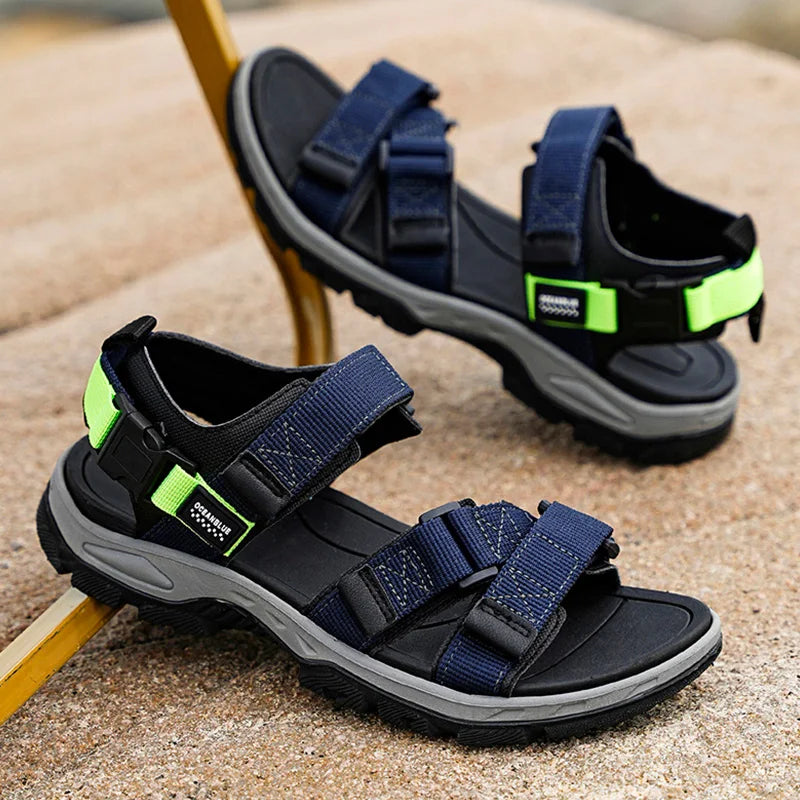 Summer Men Sandals Fashion Leisure Beach Holiday Sandals for Mens Lightweight Shoes New Outdoor Comfortable Casual Sandals - Sun Studio