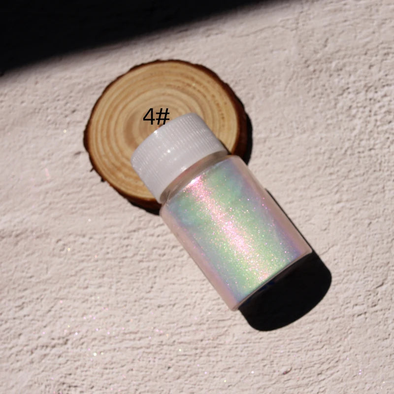 Chameleon Pigments Acrylic Powder Coating Dye Magic Discolored Pearlescent for Crafts Car Automotive Painting Decoration Arts - Sun Studio