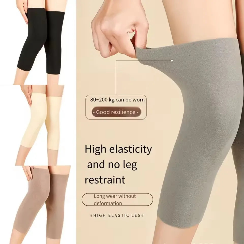 1 Pair Winter Warm Knee Pads for Women Men Winter Keep Warm Knee Warmers Thick Knee Protector Prevent Arthritis Leg Warmers - Sun Studio