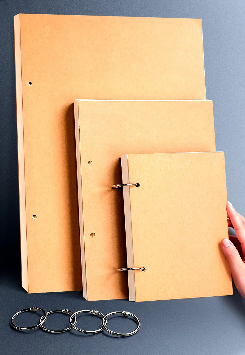 A4/A5/8K/16K/32K Sketchbook Detachable Think Paper Notebook for Painting DIY Creative Pratice Drawing Book Art School Supplies - Sun Studio