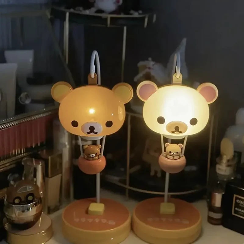 Rilakkuma Balloon Light Cute Sanx Forest Decorative Balloon Lamp Cartoon Night Light Relaxing Bear Theme Creative Home Decor - Sun Studio