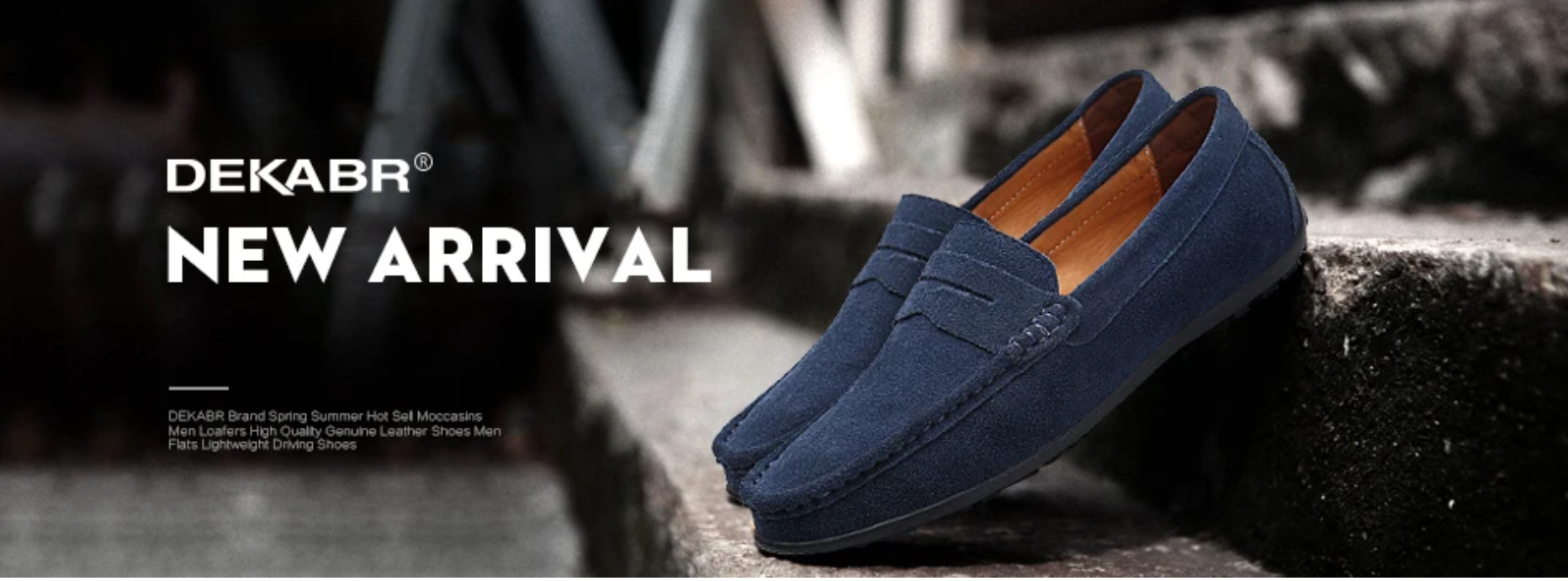 DEKABR Loafers Shoes Men Fashion Shoes New Spring Comfy Men's Flats Moccasins Classic Original Leather Men Casual Shoes - Sun Studio