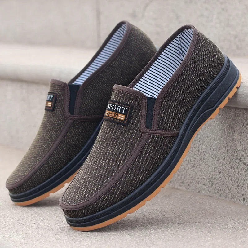 Hot selling men's sports shoes for spring and summer 2025, casual old Beijing walking shoes, breathable men's cloth shoes - Sun Studio