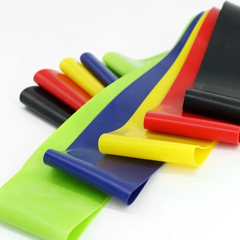 5/4/3/2/1PCS Fitness Equipment, Rubber Resistance Band, Yoga Gym, Elastic Gum Strength, Pilates, Women'S Weightlifting Exercise - Sun Studio