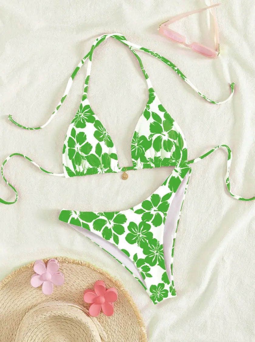 Micro Bikini 2026 Push Up Women Swimsuits Sexy Swimwear Brazilian Bikini Set Biquini Print Swimsuit Summer Brown Beachwear - Sun Studio