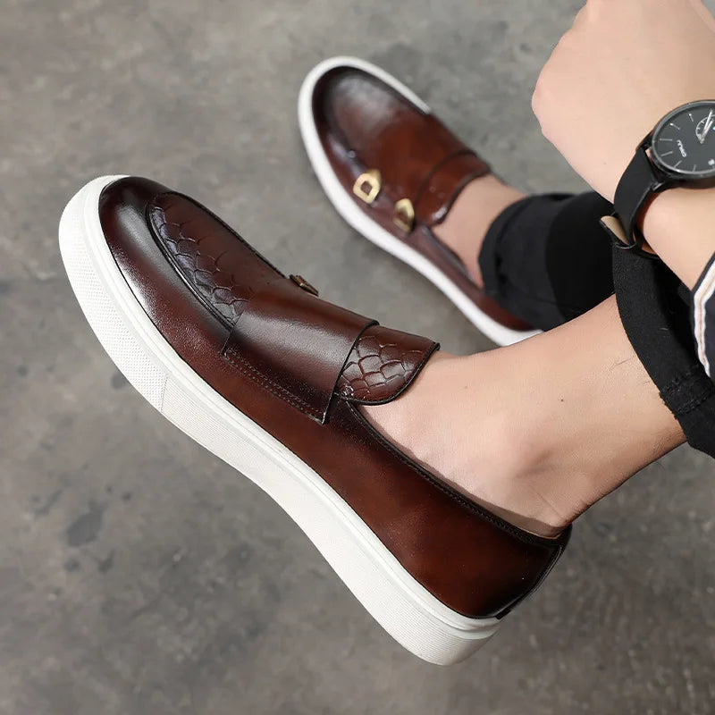 Fashion High Quality Men Formal Shoes Men Oxford Leather Dress Shoes Fashion Business Men Shoes Pointed Wedding Shoe Black - Sun Studio