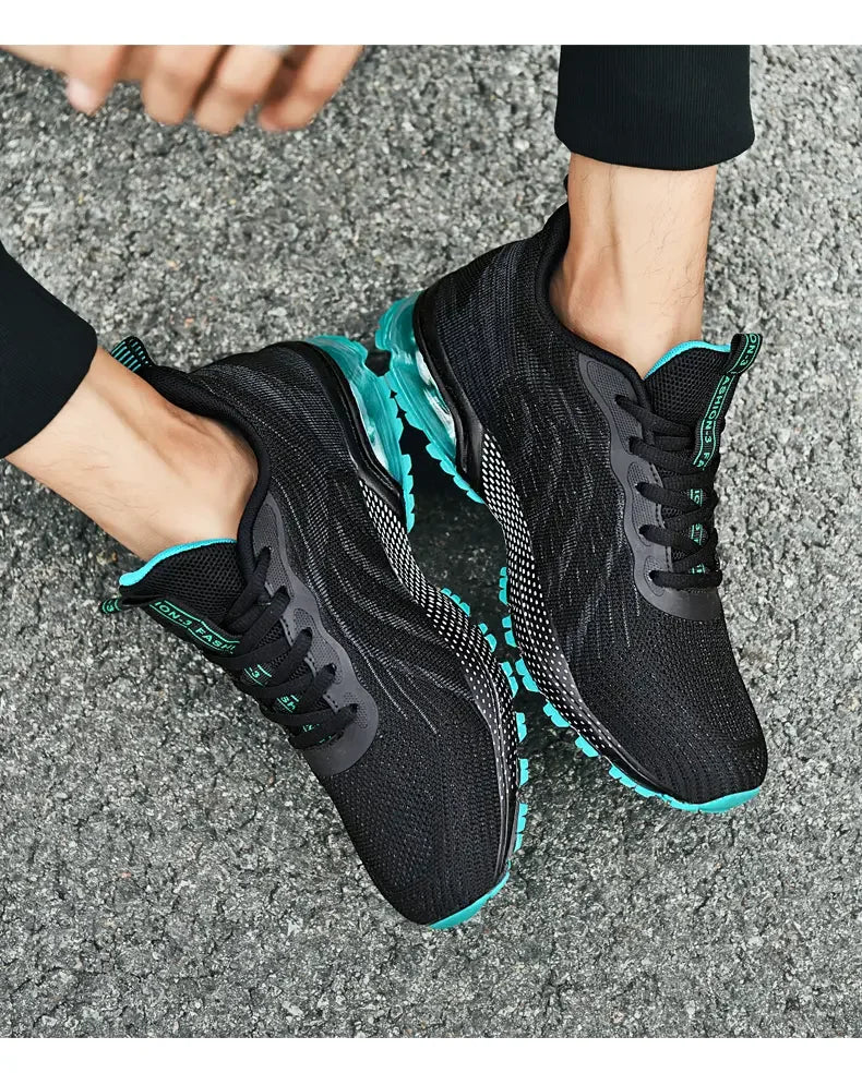2025 Men's Casual Trainers Shoes Fashionable Sports Comfortable and Breathable Running Shoes Large Size 48 High Top Board Shoes - Sun Studio