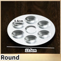6 Well Paint Tray Palette Simple Color Palette Dish for Painting DIY Art Supplies - Sun Studio