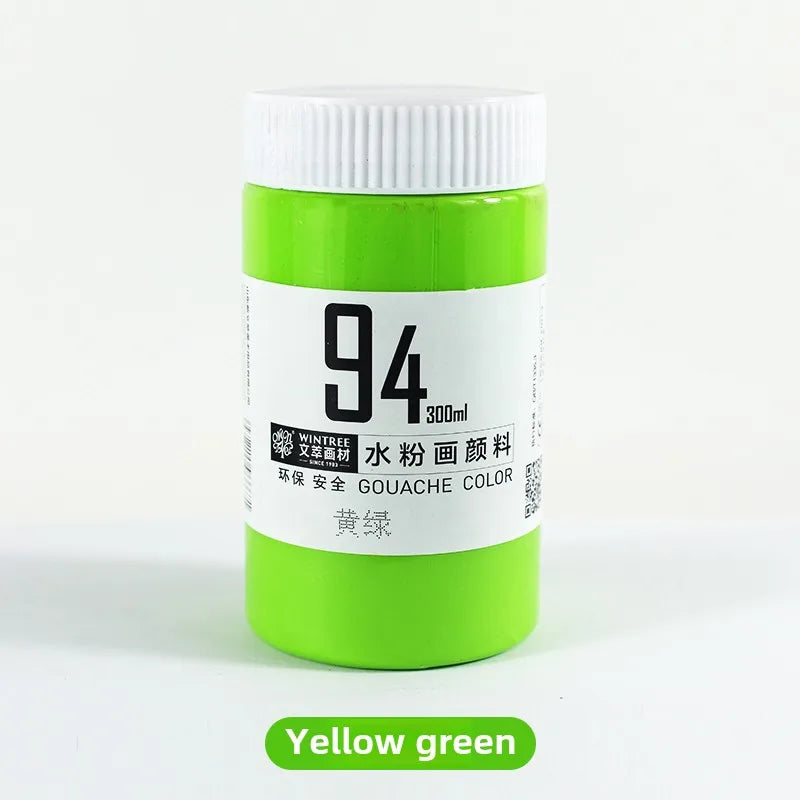 Gouache Paint Super Gouache Color 300ml Single Pack Art Class Non-toxic Beginner Pigment Art Student Special Large Bottle - Sun Studio