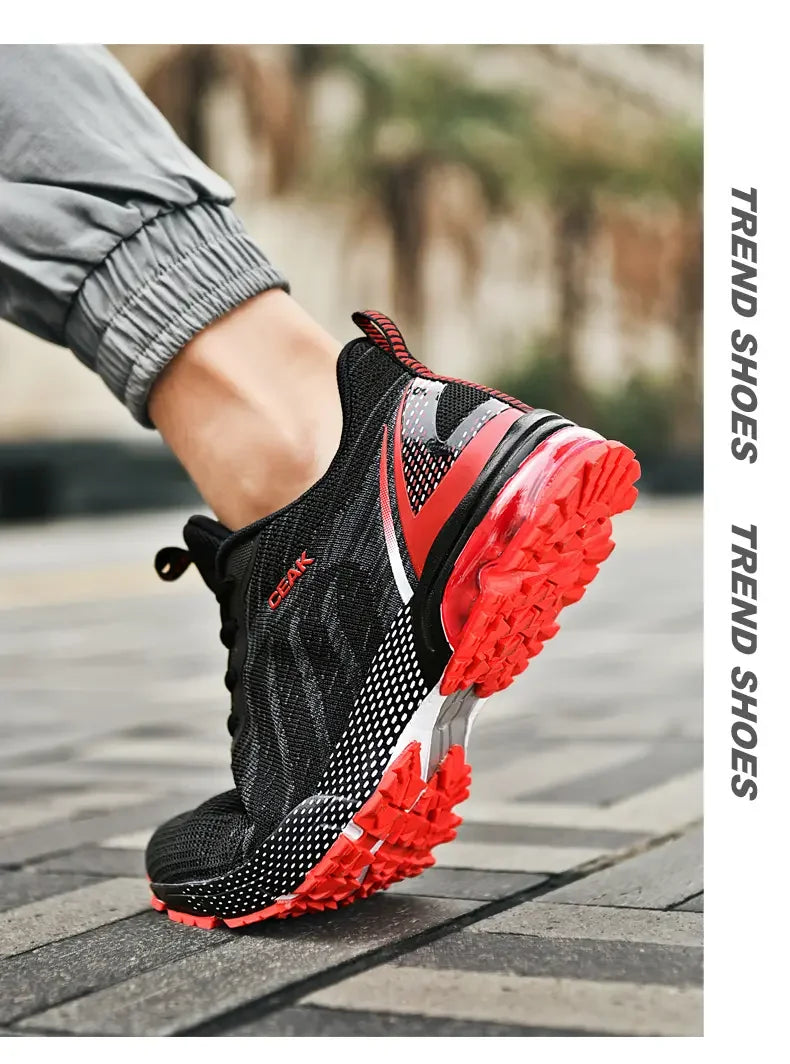 2025 Men's Casual Trainers Shoes Fashionable Sports Comfortable and Breathable Running Shoes Large Size 48 High Top Board Shoes - Sun Studio