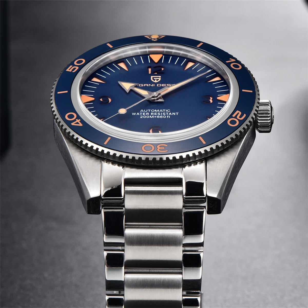 2026 New PAGANI Design 41mm Men's Automatic Mechanical Watch Classic Retro 200m Waterproof Business Sports Watches Reloj Hombre - Sun Studio