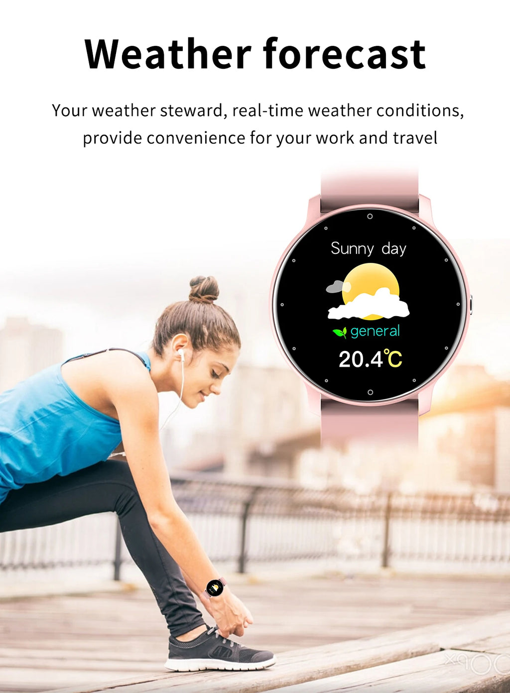 LIGE New Smart Watch Men Sports Fitness Watches Heart Rate Full Touch Screen Bluetooth Call 2026 New Ultra Light Smartwatch Men - Sun Studio