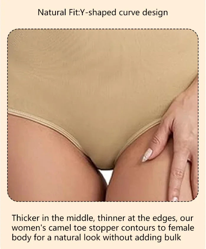 1 Piece Invisible Concealer Panties Silicone Reusable for Swimsuit Underwear Camel Toe Leggings Privacy Stickiness Self-Adhesive - Sun Studio