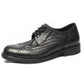 Genuine leather Men Formal Shoes Handcrafted Men Brogue Dress Shoes Classic Business Mens Oxford Shoes Luxury leather footwear