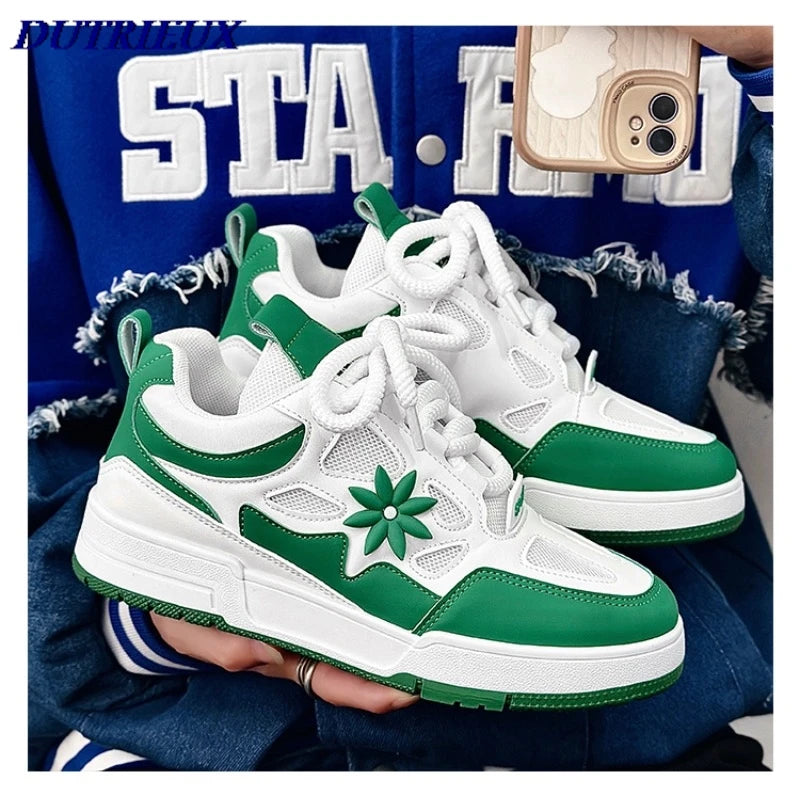 Men's Sneakers Luxury Leather Casual Shoes 2025 Fashion Skateboard Shoes for Men Daily Training Shoes Tenis Masculino - Sun Studio