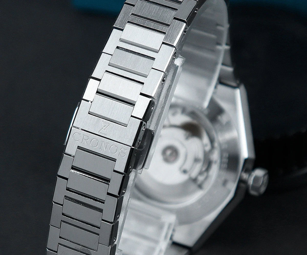 2025 Cronos L6028 New Dial Limited 39mm PT5000 See-through Caseback Men Automatic Wristwatches 10ATM Lumious V3 Watches for Men - Sun Studio