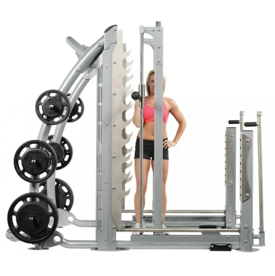 Commercial Gym Equipment Multi Functional Plate Loaded Squat Power Rack Dual Action Smith Machine - Sun Studio