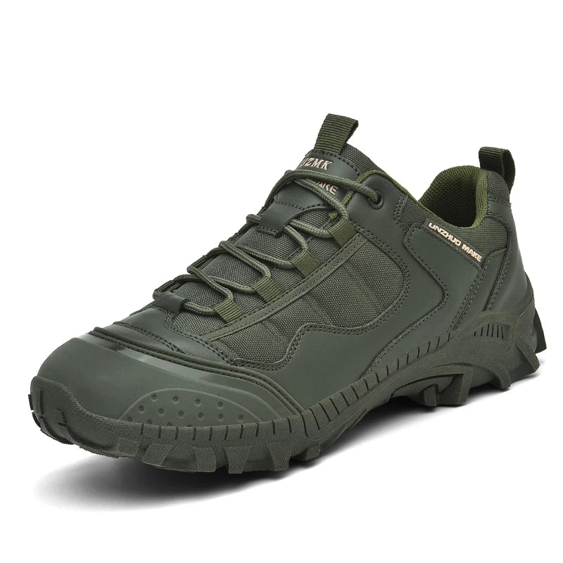 New Men Tactical Boot Desert Waterproof Hunting Work Army Boot Male Safety Ankle Lace Up Military Climbing Hiking Shoe Anti-Slip - Sun Studio