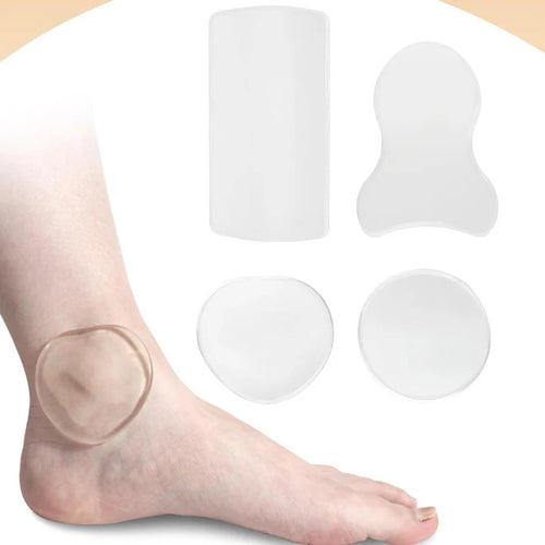 2/8pcs Ankle Gel Pads Sports Ankle Support Cushion And Protection For Ice Skating, Hockey, Roller Skating, Hiking, Riding, Ski - Sun Studio