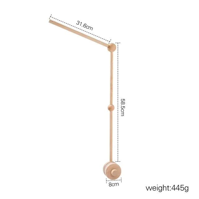 Foldable Baby Play Gym,0 Months Wooden Infant Activity Gym Hanging Toys Tool-Free Assembly Gym,Great for Newborn Development - Sun Studio