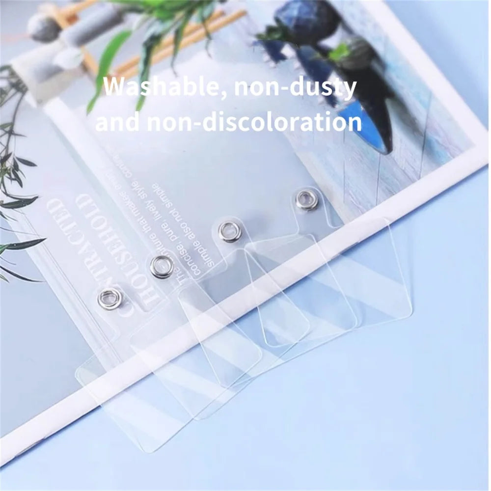 1/3/5/10Pcs Mobile Phone Anti-lost Lanyard Card Gasket Universal Transparent Clip Detachable Phone Hanging Cord Strap Tether Pad - Sun Studio