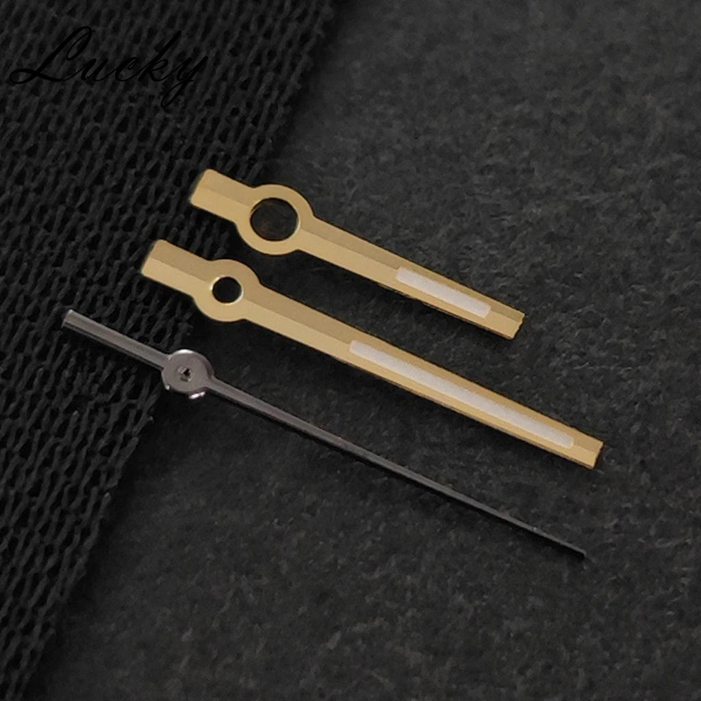 NH35 NH36 High Quality Hands Silver Gun Gold Rose Gold Watch Hands Green Luminous Watches Pointers Fit NH35/NH36/4R/7S Movement - Sun Studio