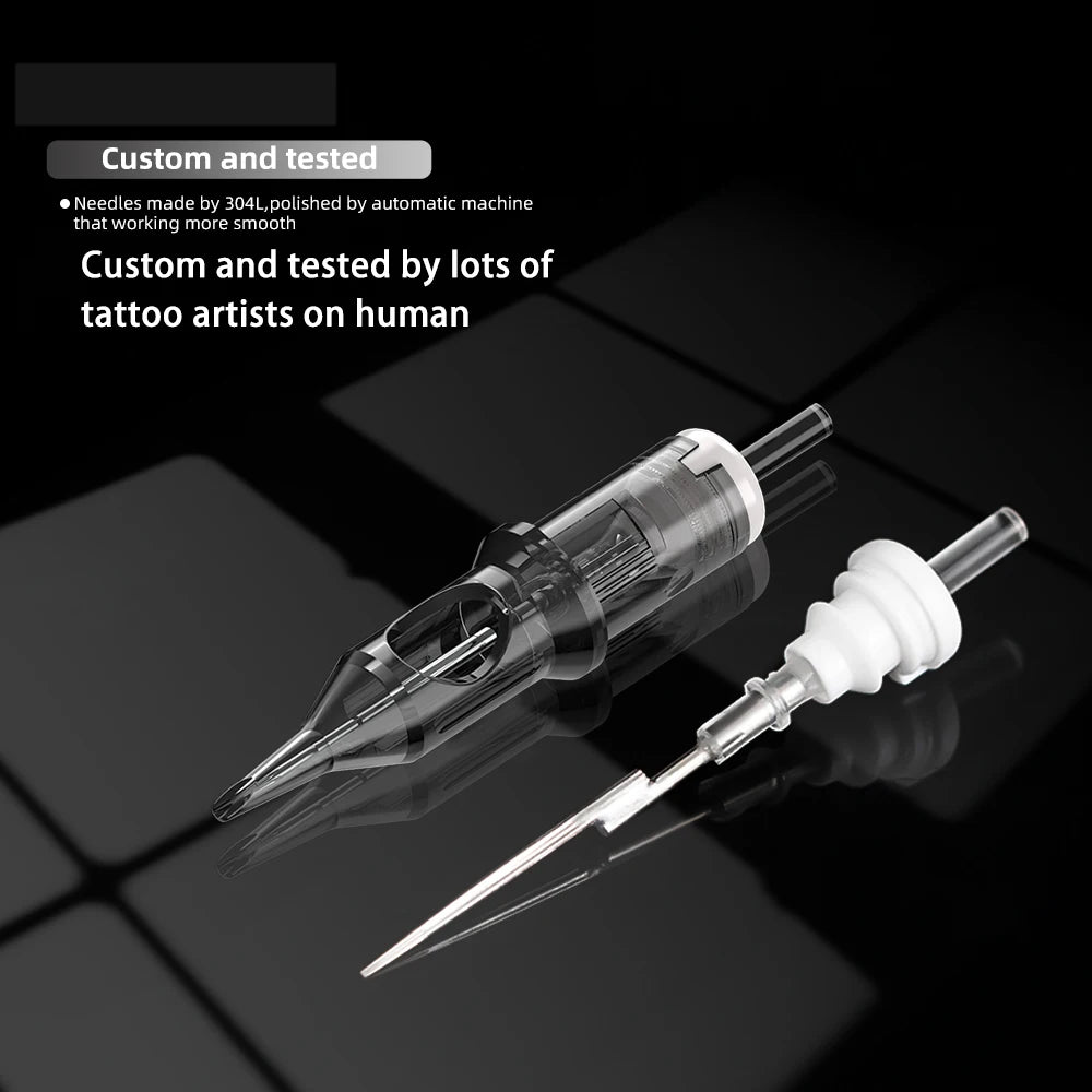 T-Rex U-REX Tattoo Cartridge Needles 20 pcs/box 0.35 mm safe sterilized tattoo needles for permanent cosmetic tattoos - Sun Studio