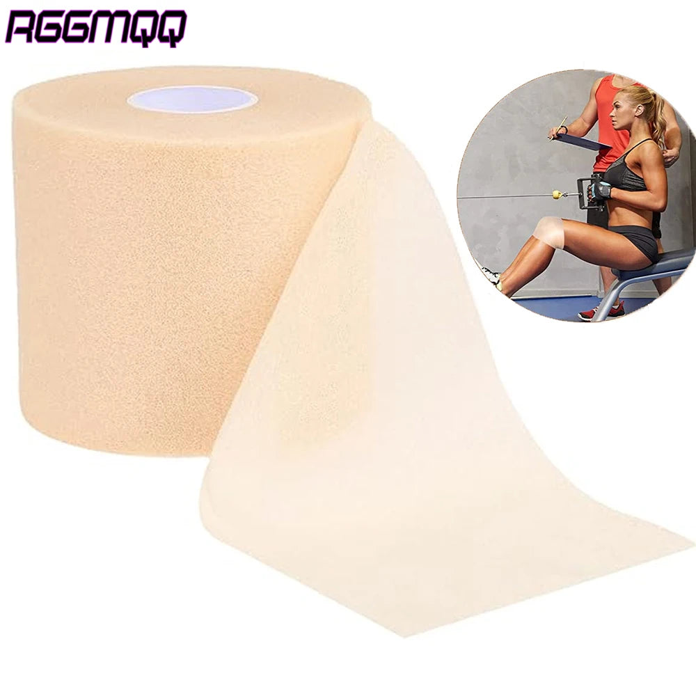 RGGMQQ 1PCS Pre Wrap Athletic Tapes Hair Prewrap Strip Tapes for Soccer Ankles Wrists Sports Foam Tape- Protect for Hands Knees - Sun Studio