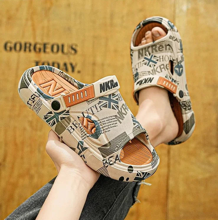 Weiche Herren Schuhe Eva Outdoor Sabot Männliche Hausschuhe Spaß Designer Luxus Niedriger Preis 2025 Mode Bequeme Hohe Qualität Pvc Slides